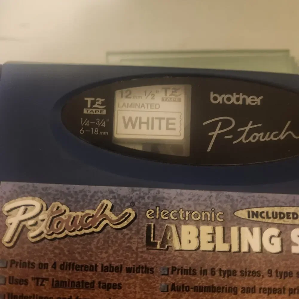 Brother P-Touch PT-1750 Label Thermal Printer - Tested - Manual - No AC Cord